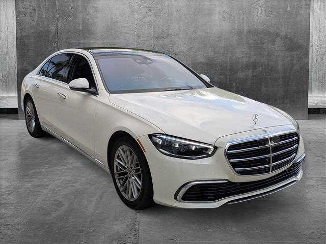 used 2021 Mercedes-Benz S-Class car, priced at $67,998