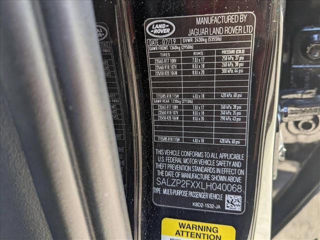 used 2020 Land Rover Range Rover Evoque car, priced at $23,589