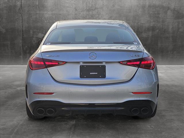 new 2024 Mercedes-Benz AMG C 43 car, priced at $69,705