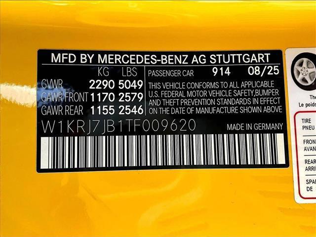 new 2026 Mercedes-Benz AMG GT 63 car, priced at $200,245