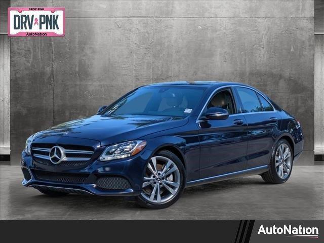 used 2018 Mercedes-Benz C-Class car, priced at $17,998