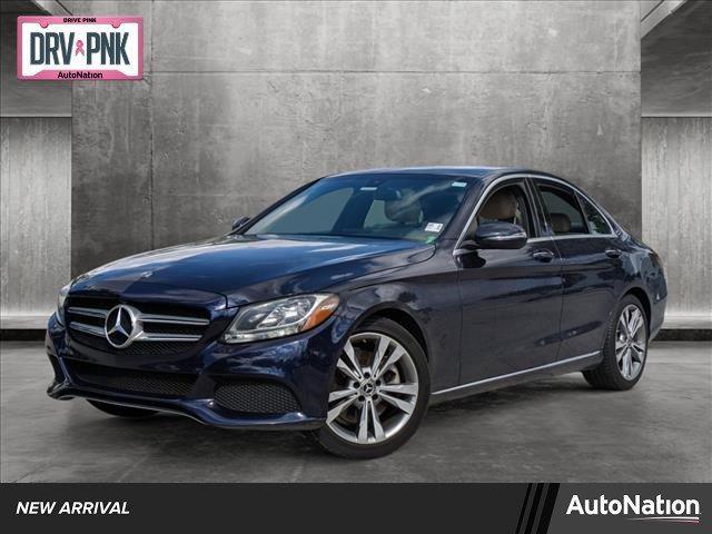 used 2018 Mercedes-Benz C-Class car, priced at $18,873