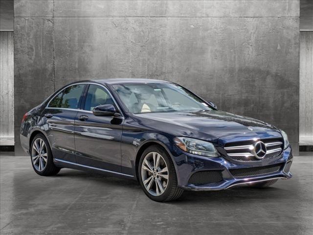 used 2018 Mercedes-Benz C-Class car, priced at $18,473