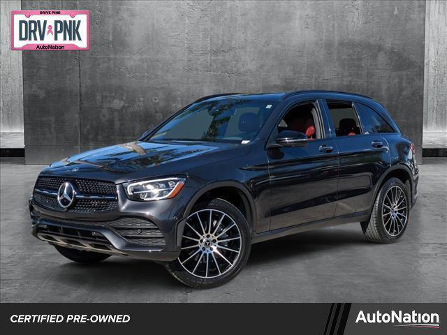 used 2021 Mercedes-Benz GLC 300 car, priced at $30,989