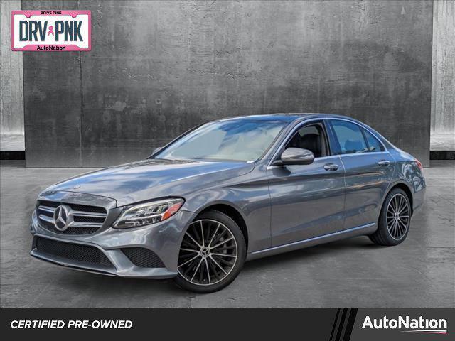 used 2021 Mercedes-Benz C-Class car, priced at $26,458