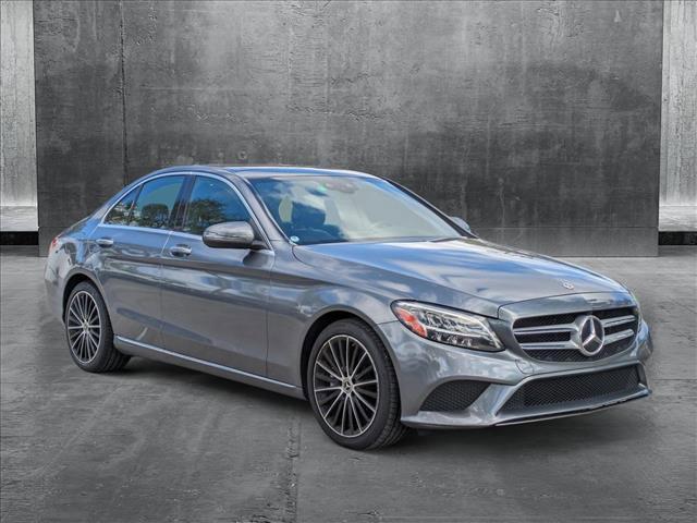 used 2021 Mercedes-Benz C-Class car, priced at $26,458