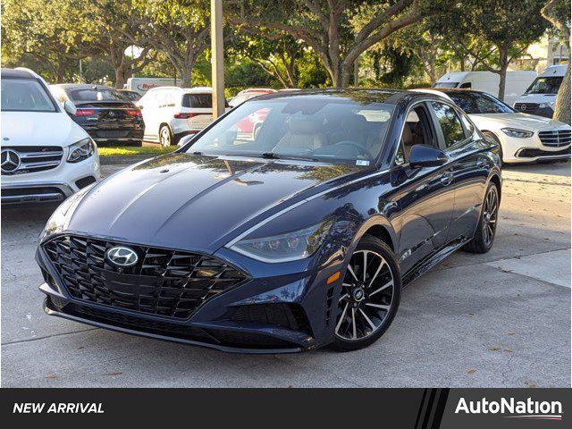 used 2021 Hyundai Sonata car, priced at $21,995