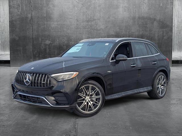 new 2025 Mercedes-Benz AMG GLC 43 car, priced at $68,410