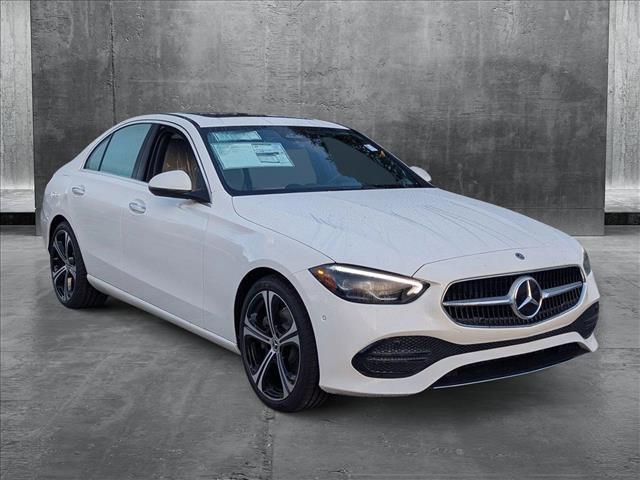 new 2025 Mercedes-Benz C-Class car, priced at $50,235