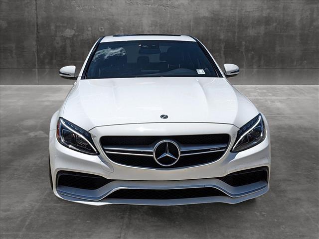 used 2018 Mercedes-Benz AMG C 63 car, priced at $38,795