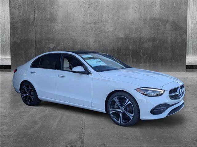 new 2025 Mercedes-Benz C-Class car, priced at $51,235