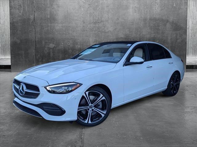 new 2025 Mercedes-Benz C-Class car, priced at $51,235