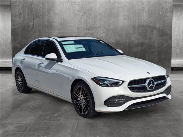 new 2024 Mercedes-Benz C-Class car, priced at $49,095