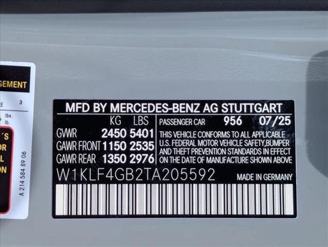 new 2026 Mercedes-Benz E-Class car, priced at $78,160