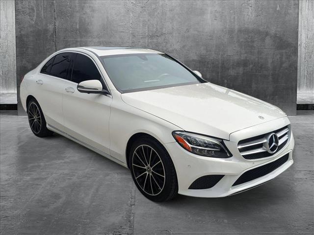 used 2021 Mercedes-Benz C-Class car, priced at $24,949