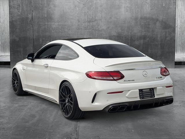 used 2019 Mercedes-Benz AMG C 63 car, priced at $50,998