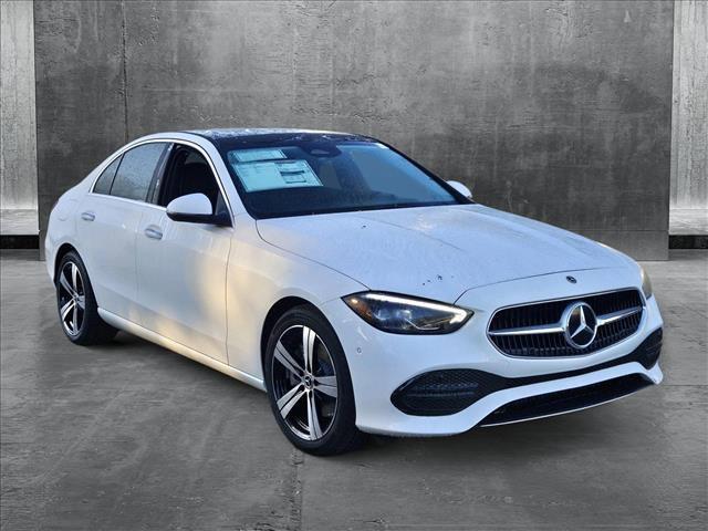 new 2025 Mercedes-Benz C-Class car, priced at $51,050