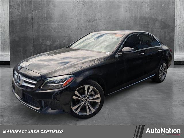 used 2021 Mercedes-Benz C-Class car, priced at $25,998
