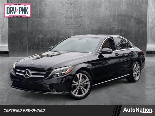 used 2020 Mercedes-Benz C-Class car, priced at $25,498