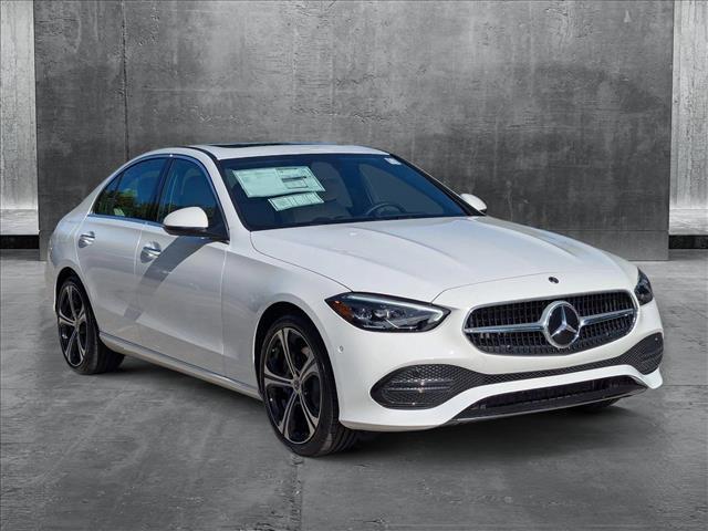 new 2025 Mercedes-Benz C-Class car, priced at $50,235