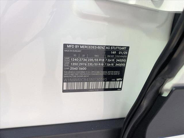 new 2025 Mercedes-Benz EQB 250 car, priced at $57,600