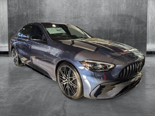 new 2025 Mercedes-Benz AMG C 43 car, priced at $72,010
