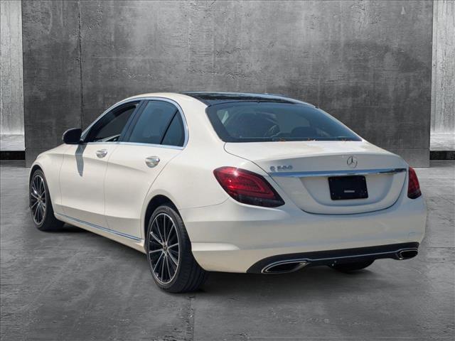 used 2021 Mercedes-Benz C-Class car, priced at $21,998