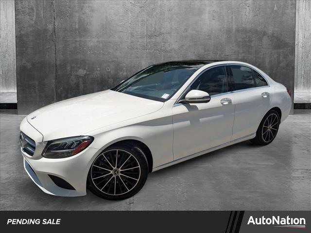used 2021 Mercedes-Benz C-Class car, priced at $20,798