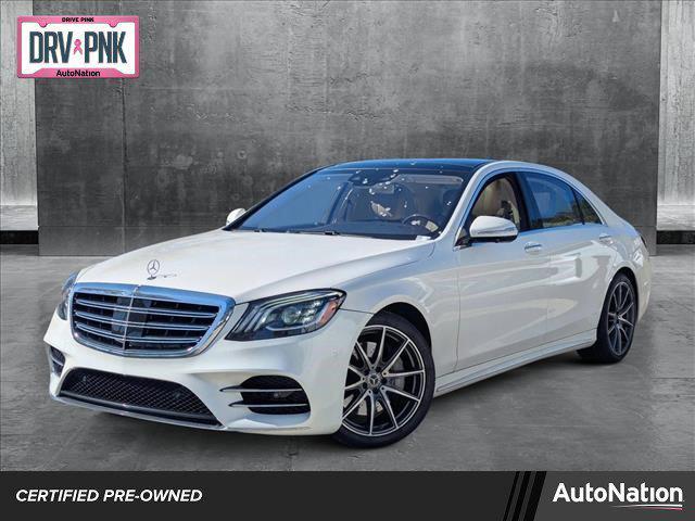 used 2019 Mercedes-Benz S-Class car, priced at $44,995