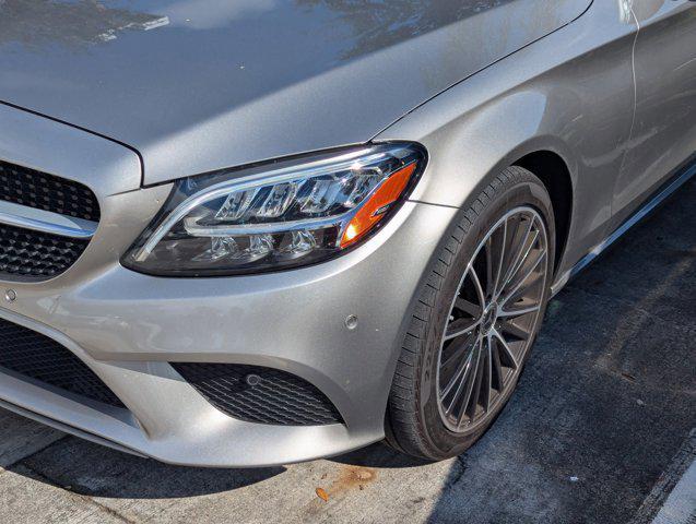 used 2019 Mercedes-Benz C-Class car, priced at $31,995