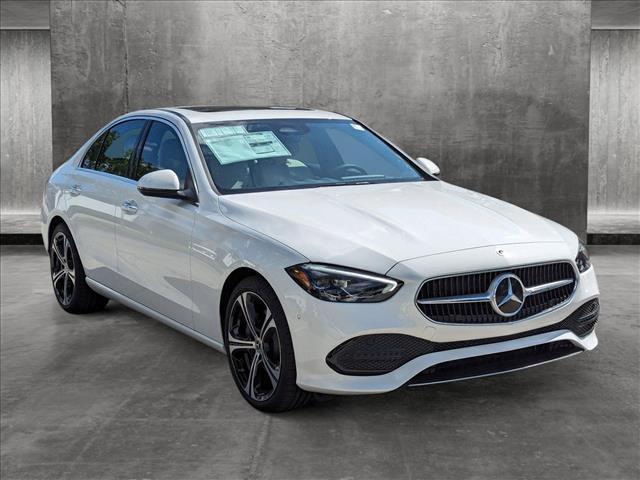 new 2024 Mercedes-Benz C-Class car, priced at $49,185