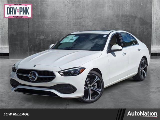 used 2024 Mercedes-Benz C-Class car, priced at $43,777