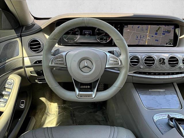used 2017 Mercedes-Benz AMG S 63 car, priced at $32,749