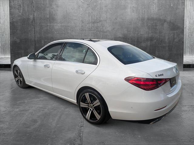 used 2022 Mercedes-Benz C-Class car, priced at $33,849
