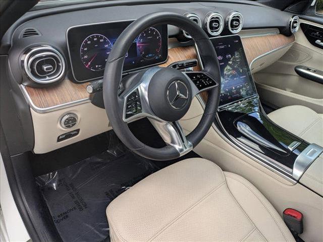 used 2022 Mercedes-Benz C-Class car, priced at $33,849