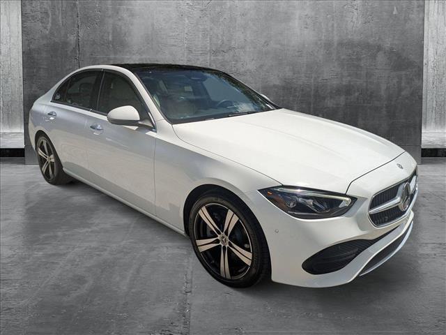 used 2022 Mercedes-Benz C-Class car, priced at $33,849