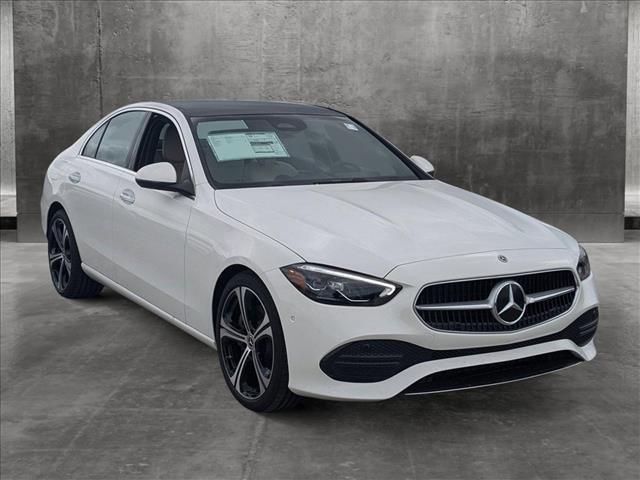 new 2025 Mercedes-Benz C-Class car, priced at $51,235