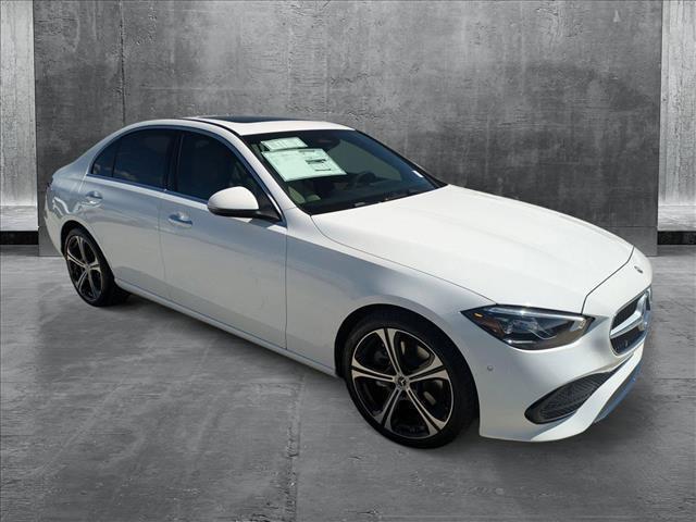 new 2025 Mercedes-Benz C-Class car, priced at $50,235