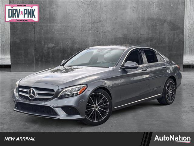 used 2021 Mercedes-Benz C-Class car, priced at $29,600