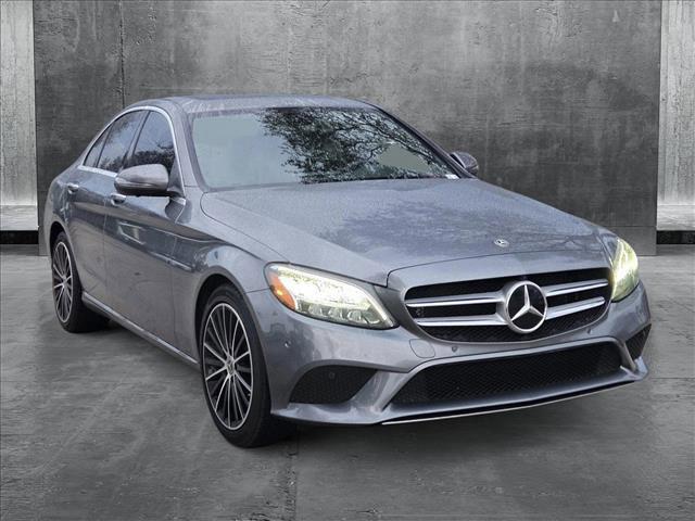 used 2021 Mercedes-Benz C-Class car, priced at $29,600