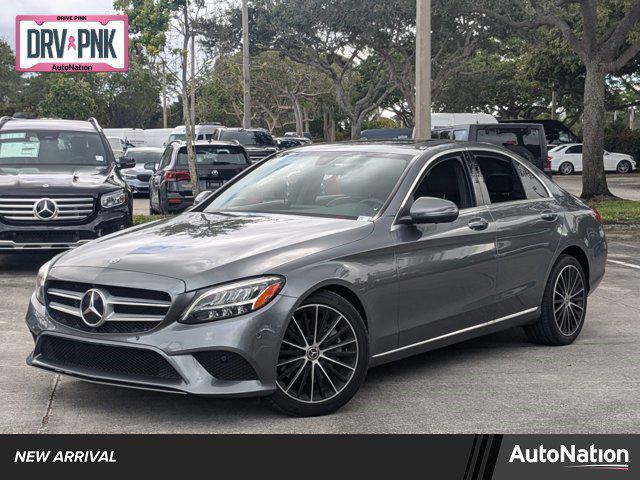 used 2021 Mercedes-Benz C-Class car, priced at $29,600