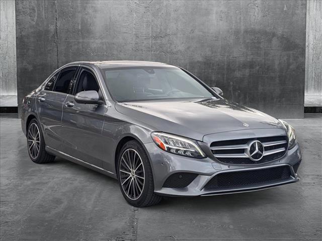 used 2021 Mercedes-Benz C-Class car, priced at $29,600