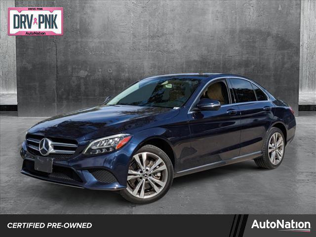 used 2020 Mercedes-Benz C-Class car, priced at $20,695