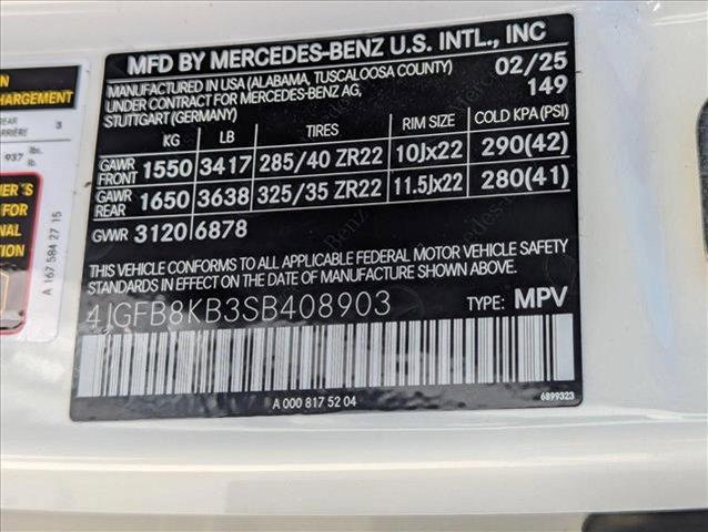 new 2025 Mercedes-Benz AMG GLE 63 car, priced at $142,260