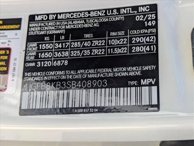 new 2025 Mercedes-Benz AMG GLE 63 car, priced at $142,260
