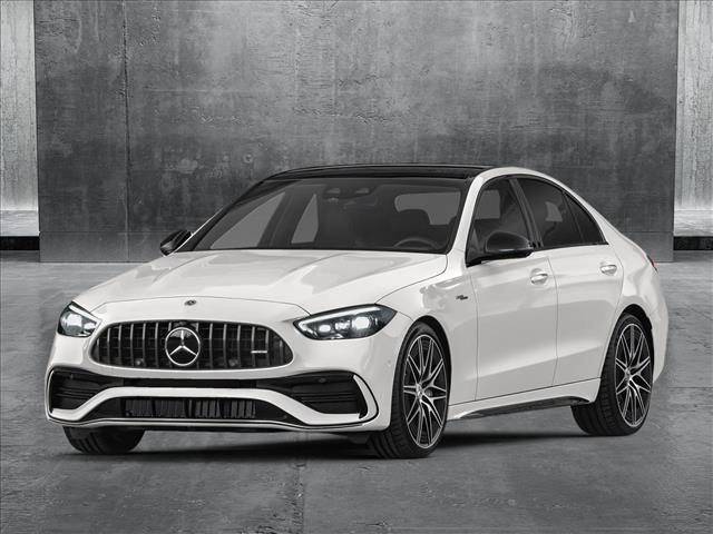 new 2025 Mercedes-Benz AMG C 43 car, priced at $71,815