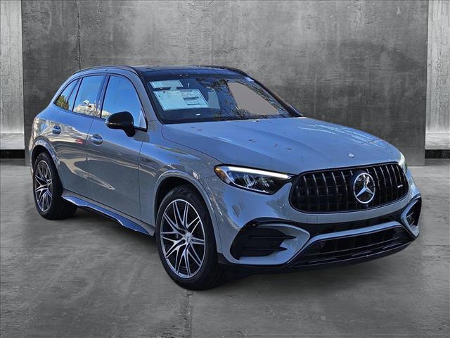 new 2025 Mercedes-Benz AMG GLC 63 car, priced at $90,250