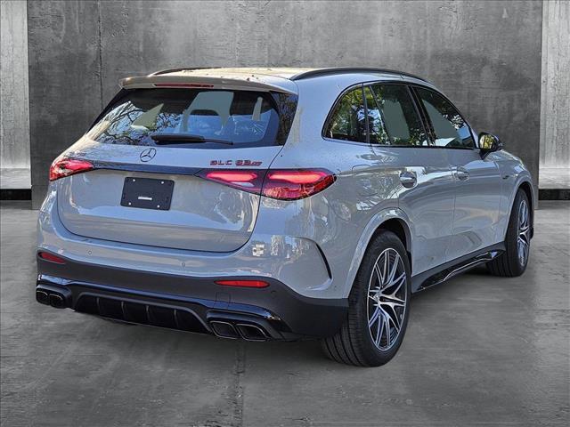 new 2025 Mercedes-Benz AMG GLC 63 car, priced at $90,250