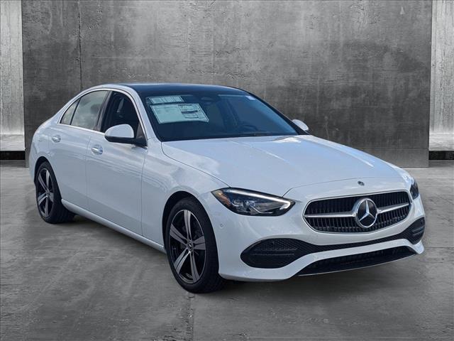 new 2025 Mercedes-Benz C-Class car, priced at $51,050