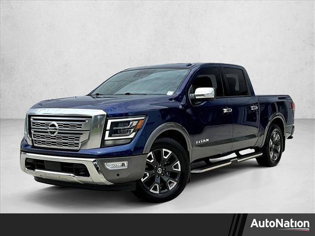 used 2021 Nissan Titan car, priced at $35,649